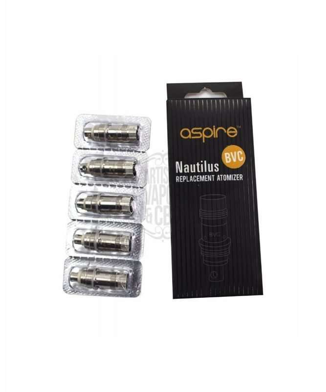 Aspire Nautilus BVC coils 1.6 ohms (5 Pack) Artisan Vapor & CBD l