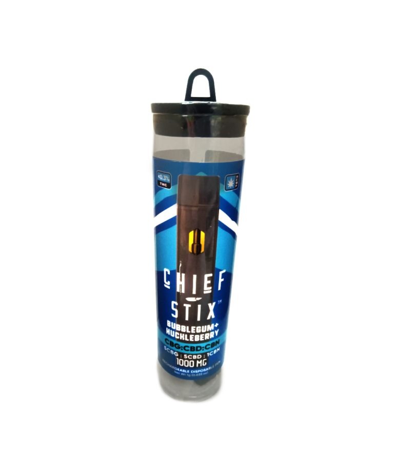 Chief Stix CBG+CBD+CBN Disposable 1000mg Artisan Vapor & CBD l Vape