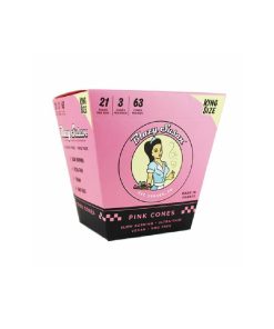 Blazy Suzan - Pink Paper Cone King Size - (3ct)
