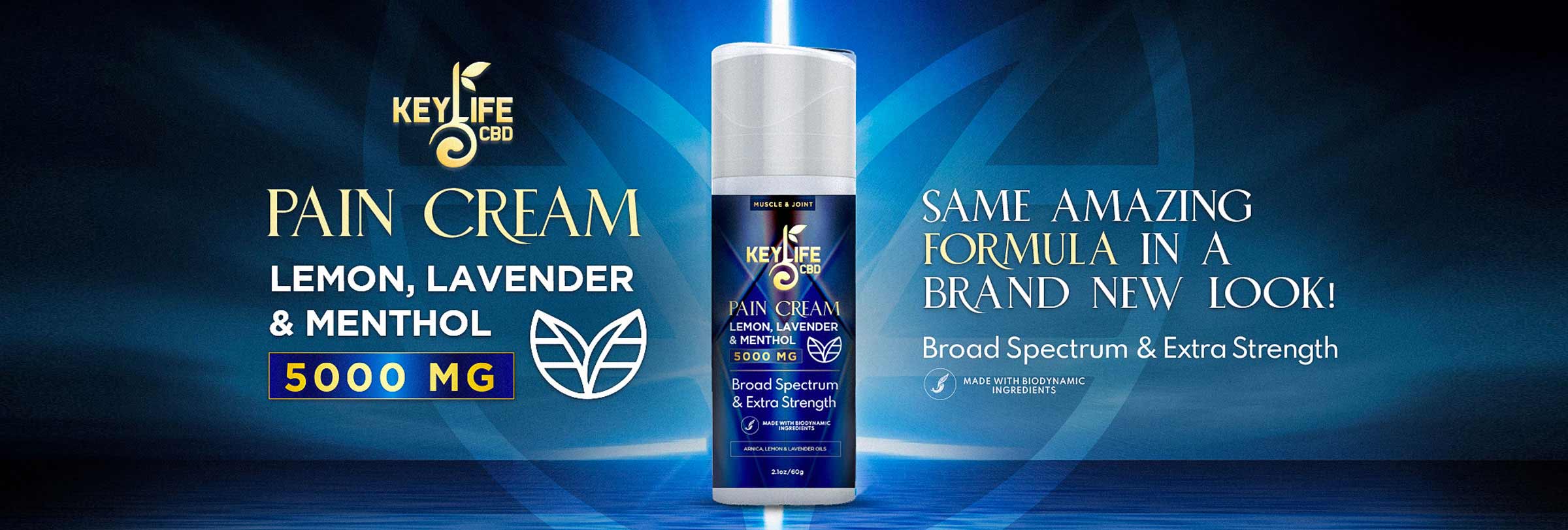 Keylife Banner Pain Cream 5000mg