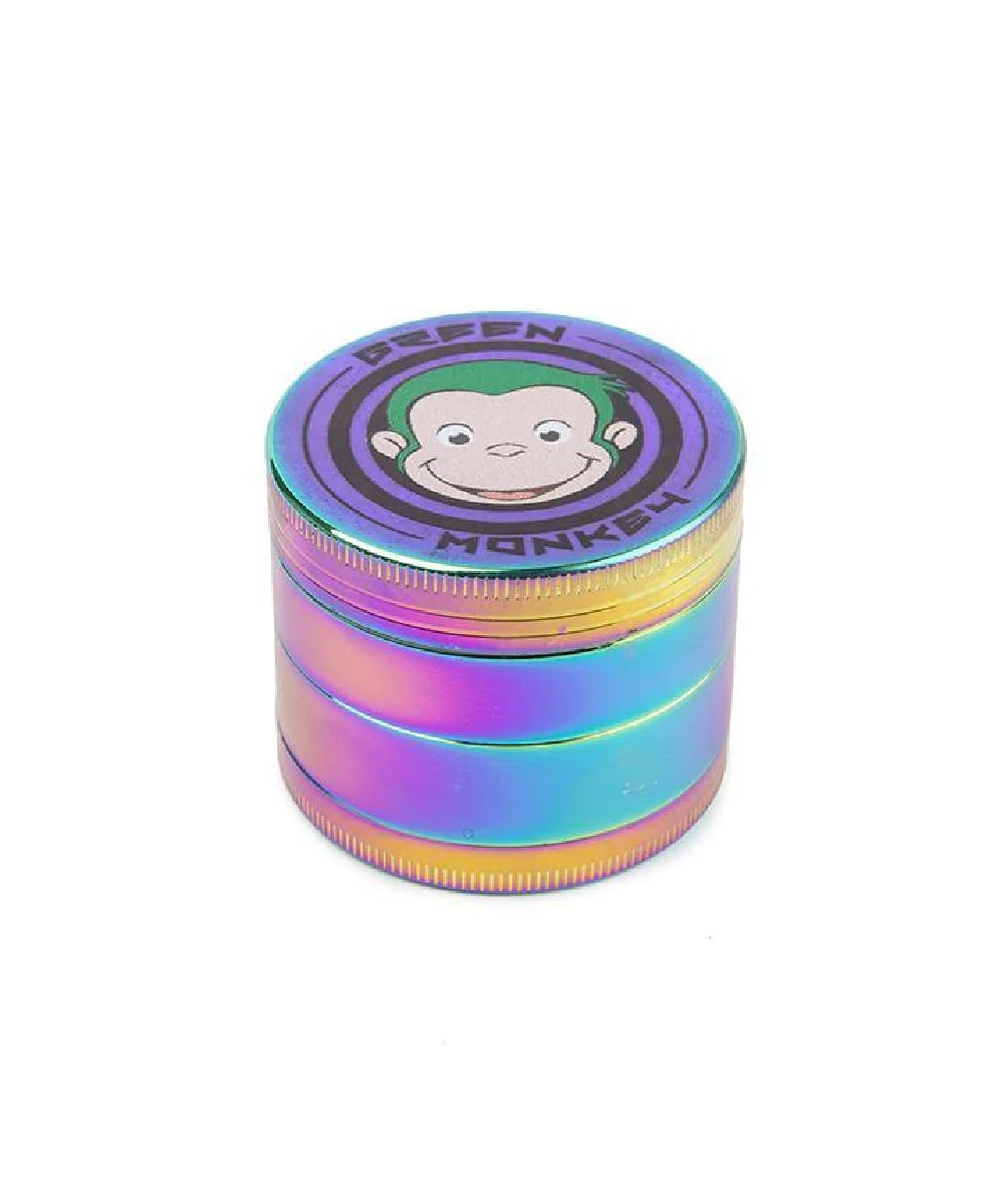 Green Monkey Grinder - Capuchin 55mm Rainbow Green Monkey Grinder - Capuchin 55mm Rainbow