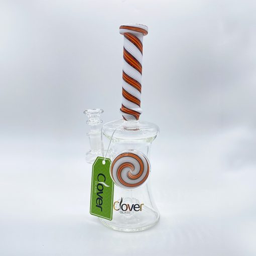 10" Clover Candy Pop Water Pipe Artisan Vapor & CBD l Vape Shop l