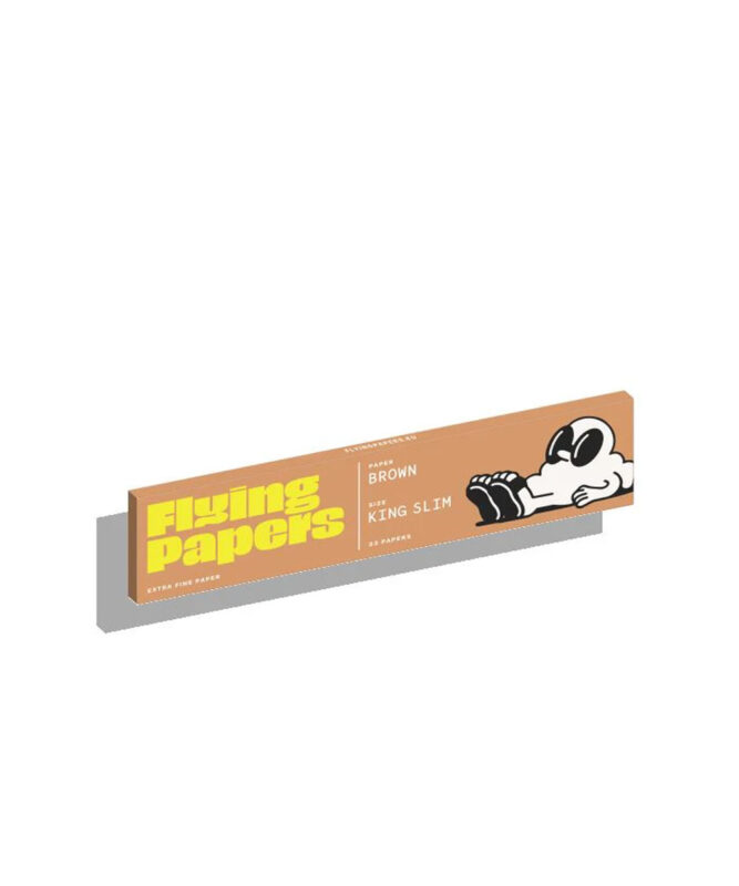 Flying Paper - Brown Papers - King Size Slim – Artisan Vapor & CBD l ...