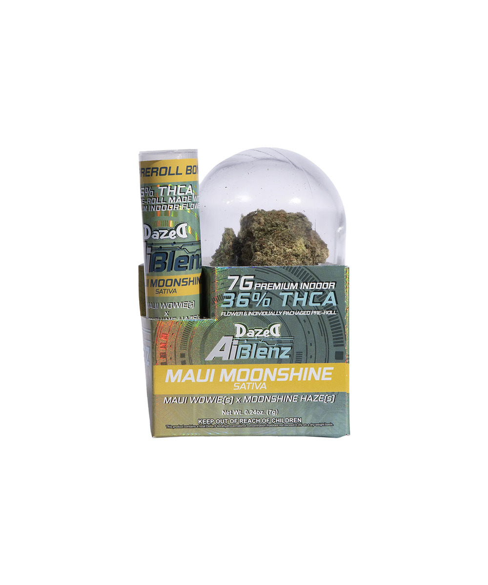 Dazed AI Blez 7g THCA Flower with .75g Preroll1