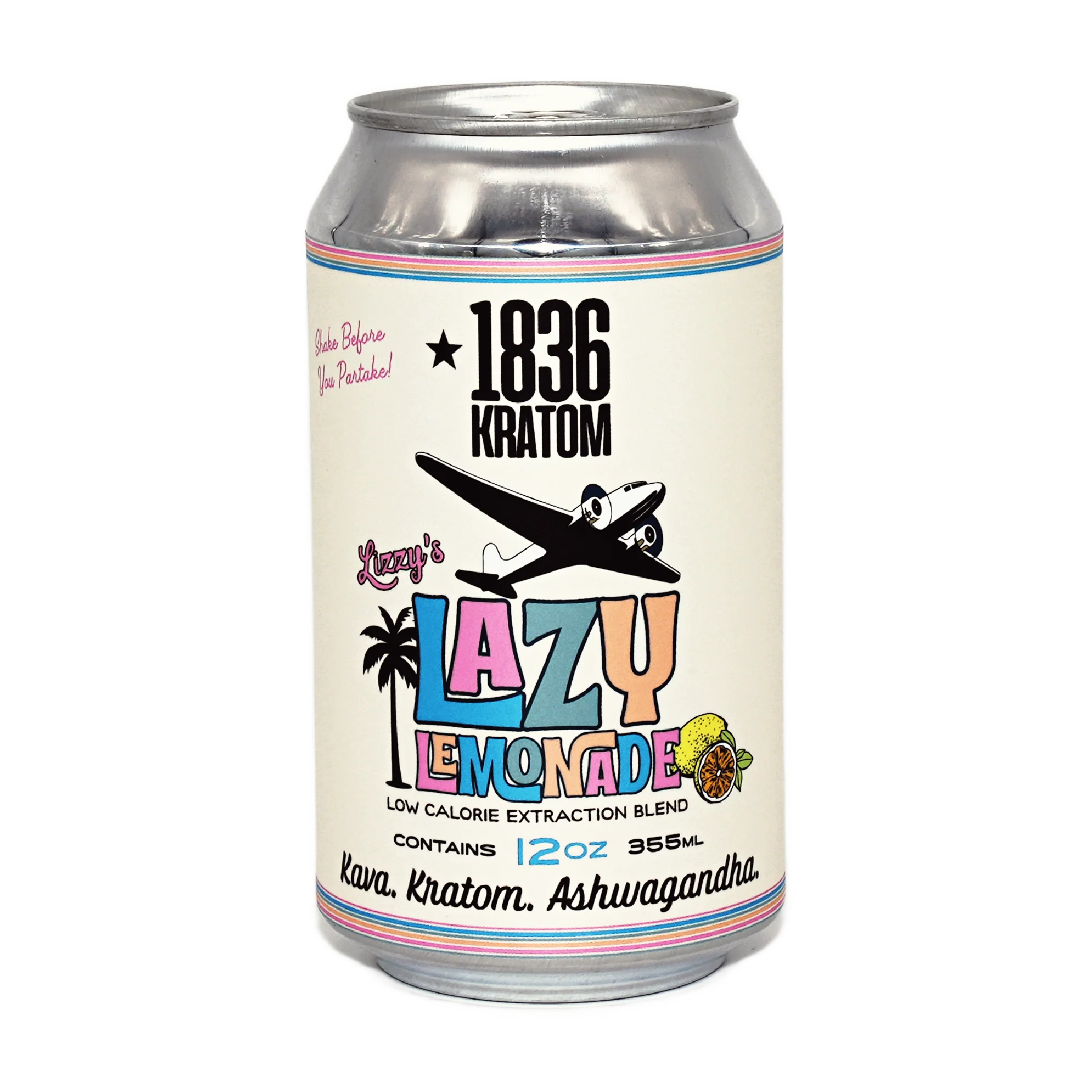 1836 Kratom Lazy Lemonade 12oz