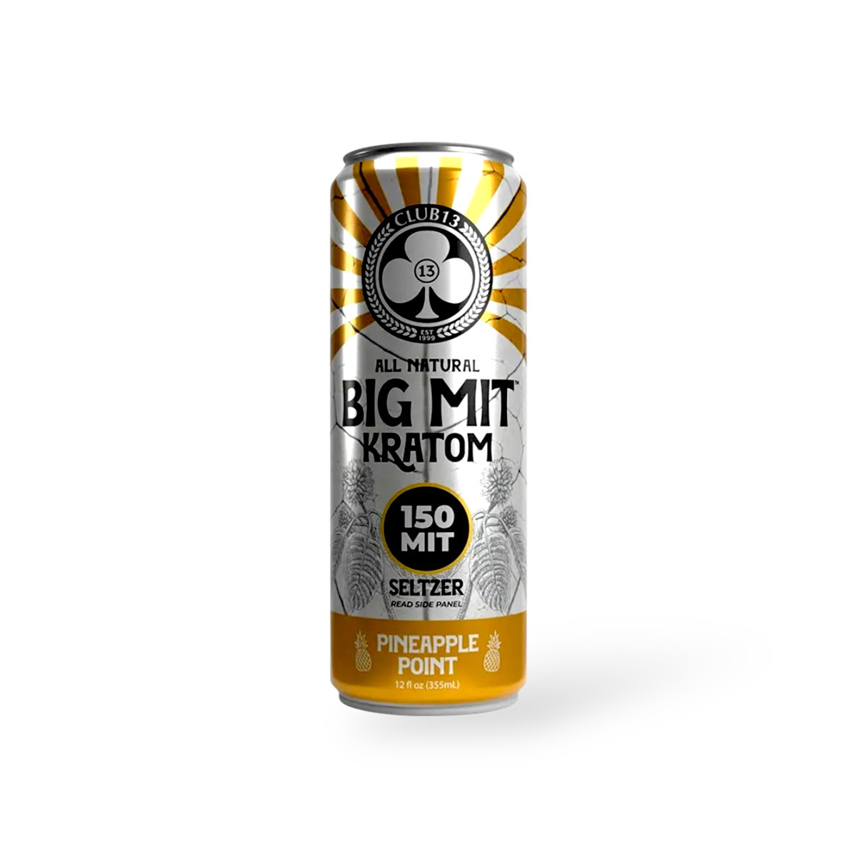 Club-13-All--Natural-Big-MIT-Kratom-Seltzer-Pineapple-Point-150MIT-12oz__83381