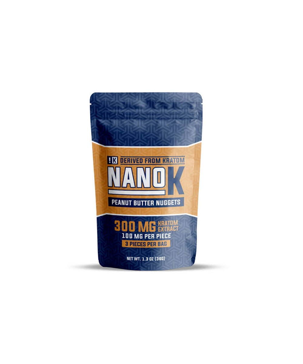 Xite Nano K Kratom - Peanut Butter Nuggets - 100mg